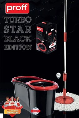 Proff Quantum Mop Mıcrofiber Temizlik Seti Döner Başlıklı