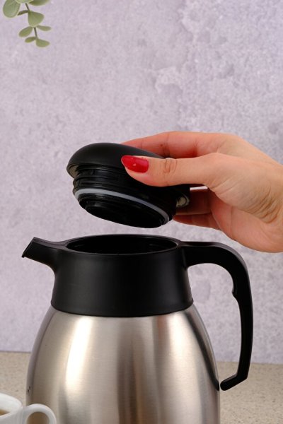 Penguen 2 Litre Çift Kat Çelik Çay Termosu 1200P Yeni Model