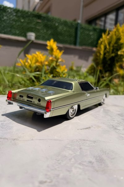 Eşref Tek Araba Cadillac  Yeşil   Bt Hoparlor Usb 