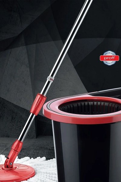 Proff Quantum Mop Mıcrofiber Temizlik Seti Döner Başlıklı
