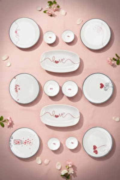 Bambum Moderna - 14 Parça Kahvaltı Takımı Teamo