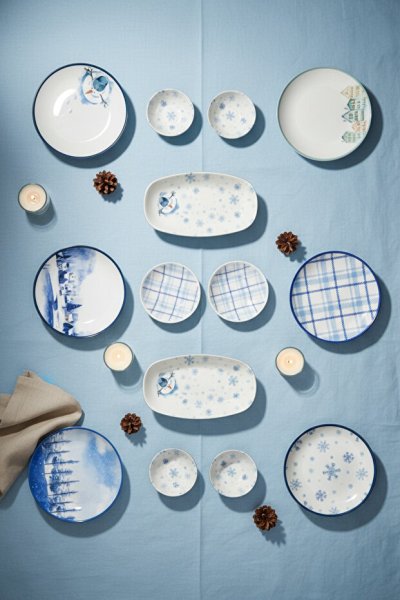 Bambum Moderna 14 Parça Kahvaltı Takımı Winter Time