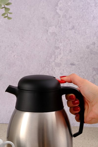 Penguen 2 Litre Çift Kat Çelik Çay Termosu 1200P Yeni Model