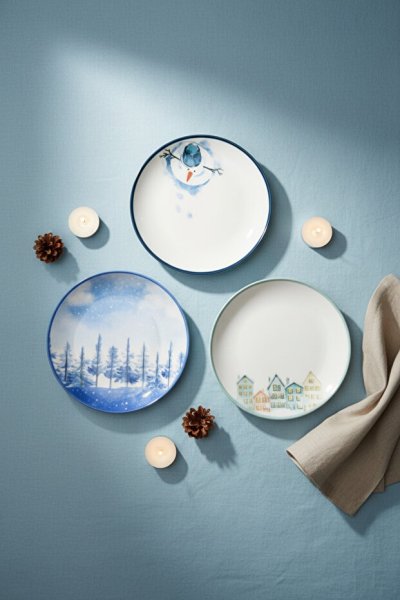 Bambum Moderna 14 Parça Kahvaltı Takımı Winter Time